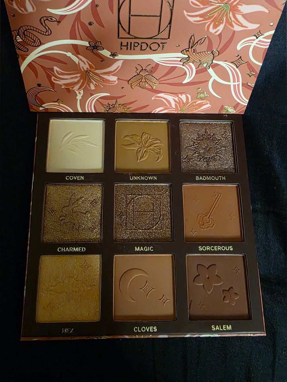 HipDot Witchy Warms Eyeshadow Palette - NIB (New in Box)